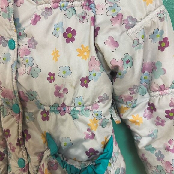 Kiko Girls 2-Piece Winter Coat & Snow Bib Set Size 4 - Picture 5 of 12